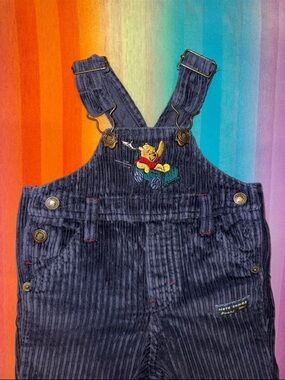 Disney Winnie the Pooh Corduroy Overalls (3-6M)